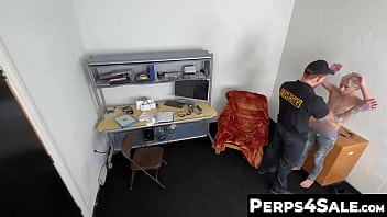 Perps4Sale.com - Jeremiah Cruze &amp_ Ander Wolfson - Blonde perp Ander Wolfson experienced a hard ass pounding from a muscular officer