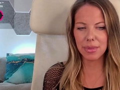 Beautiful blonde nanny and big boobed blonde MILF get pumped