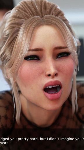 Memorable moment from &quot;Dirty Threesome With My Stepaunt and Her BFF - 3D Hentai Animated Porn - Milfy City&quot;