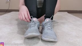 Stinky Shoe and Sock Removal JOI