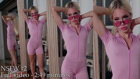 Petite little white girl auditions for a porn career