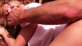 carmel moore and caroline de lys share group sex outdoors