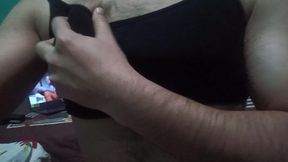 Boobs message very hard