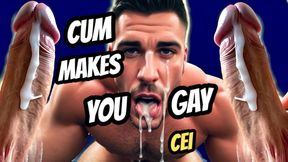 Eating Your CUM Makes You GAY FOR COCK Encouraged Bi ASMR