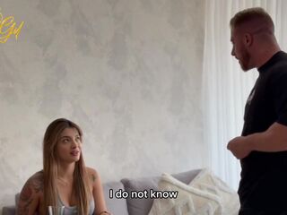 I screw a foreigner in swap for hanging around the town with him.