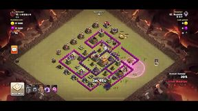 Twitch streamer Valkyrie enraged 100% demolishes massive coc while friends help her out with finishing and filming