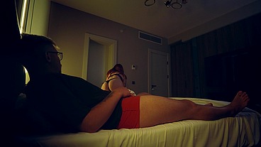 Step Mom Shares Bed with Step Son in 4K Hotel Fantasy—Wild Night!