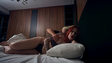 Step Mom Shares Bed with Step Son in 4K Hotel Fantasy—Wild Night!