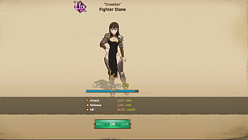 7 Deadly Sins Grand Cross - Green &quot_Creation&quot_ Fighter Diane Level Up Landscape Mode Animation