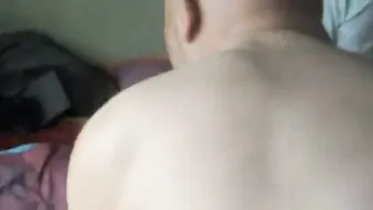 Chinese Daddy Bareback Anal with Amateur Grandfather