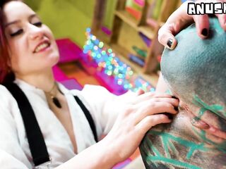 Extreme Tattooed Girl Anal Fisting - Deep Fist Sessions