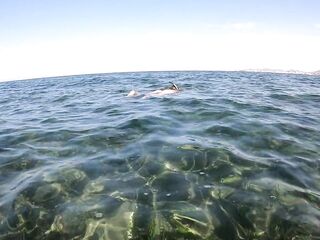Mañana de playa y chupada en el barco