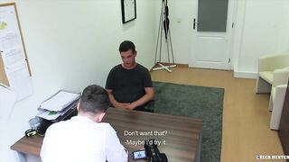 Fit scout with a dirty mouth gets his ass drilled in Muddy Scout 194 video