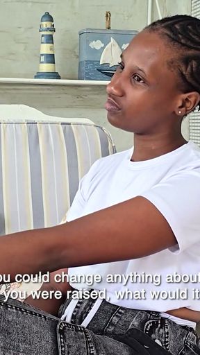 This BIG ASS EBONY kept dreaming about LA... I gave her what her BF never could - AfricanCasting   Clip 1