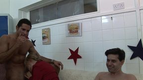 alexis may and charlee chase in double penetration anal foursome