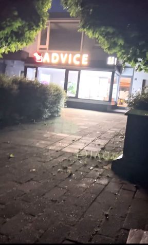 Playing and flashing very public!