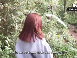 My lewd STEPSISTER likes blowing me in the mountain! that babe can't live out of my CUM! Abella Olsen