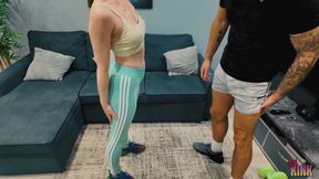 Horny MILF Gym Slut Seduces & Fucks Personal Trainer