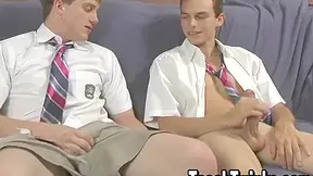 Twink Blows School Buddy Before Hardcore Pounding - Andy King