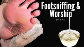 Footsniffing & Worship JOI & CEI