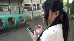 Hot Asian bang-up babe gets her hairy kitty fucked and creamed hard 3