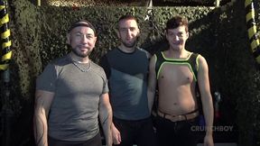 bareback porn in club cruising from barcelone with pornstars