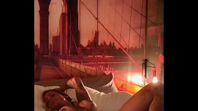 Mait� Hedon� is a MILF who always wakes up incredibly horny  She writhes and grinds herself on the bed until she cums