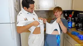 Elis And Sebastian Stretch Out Their Briefs