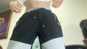 Horny guy wanting someone to suck his dick then he wank his dick part 1