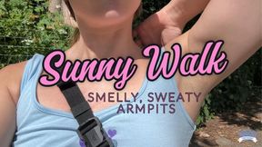 Sunny Walk Smelly Sweaty Armpits