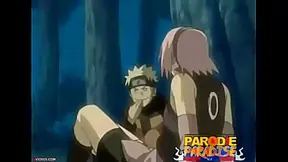 Sakura Takes Narutos Cock in Steaming Shower – Shippuden Heat Builds Fast