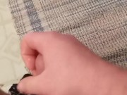 Me Stroking My Cick