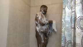 Mid-day Shower lathered up