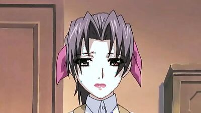 Sexy glasses-wearing babe with massive tits gets pounded by multiple guys in a cartoon hentai