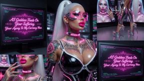 AI Goddess Feeds On Your Suffering. Your Agony Is My Currency Now