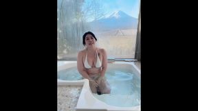 Goddess worship in fuji mountain