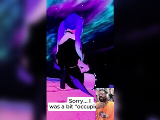 Hentai Transgender Succubus Jerks Off Her Glamorous Weenie On A Starry Night