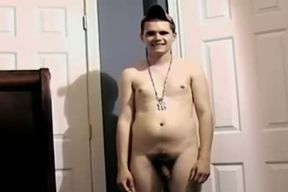 Gay-for-pay teenager Bruce Loves Pumping Out A humongous Stream Of sugary-sweet man chowder