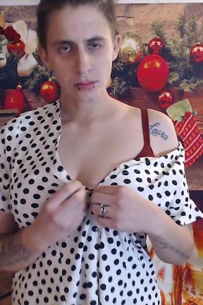 Abby's 5 outfit strip-a-thon