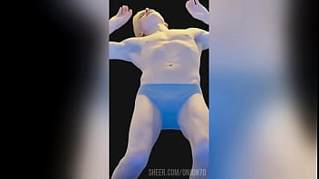 AI Stretching and Floating in Space Clips - Nice Colorful Morph Relaxing - Well Defined Physiques in colorful briefs and Compromising Positions