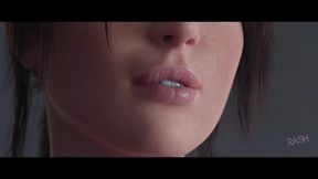 3d lara croft blowjob squirt creampie 3d animation