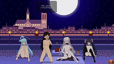 Mari’s Tempting Invitation Leads to a Night of Wild Pleasure with Aqua & Noire