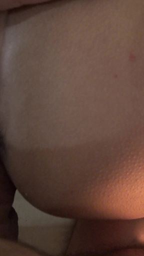 Powerful moment from "my stepson begged me to fuck my hairy pussy in the early morning"