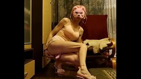 Siisy Monika analek i picie moczu