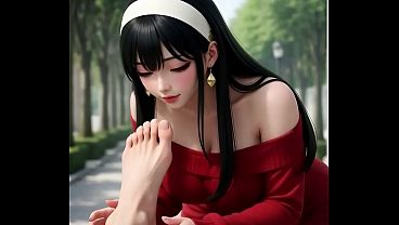 Yor Forger cobra vida y es muy sexy