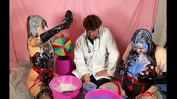 HUMAN ANATOMY SPLOSHING AND GUNGE SPIN THE WHEEL!