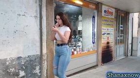 shanaxnow smoking fetish big ass walking in tight jeans