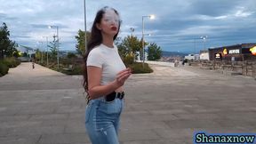 shanaxnow smoking fetish big ass walking in tight jeans