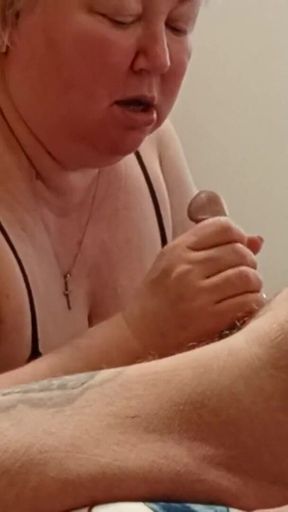 Spectacular moment from &quot;after a deep blowjob, I fill my mouth with cum and she eats it&quot;