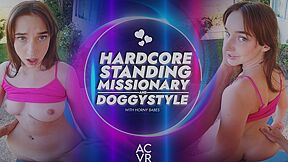 Hardcore Standing Missionary & Doggystyle With Horny With Sophia Sterling, Melanie Marie And Myra Moans